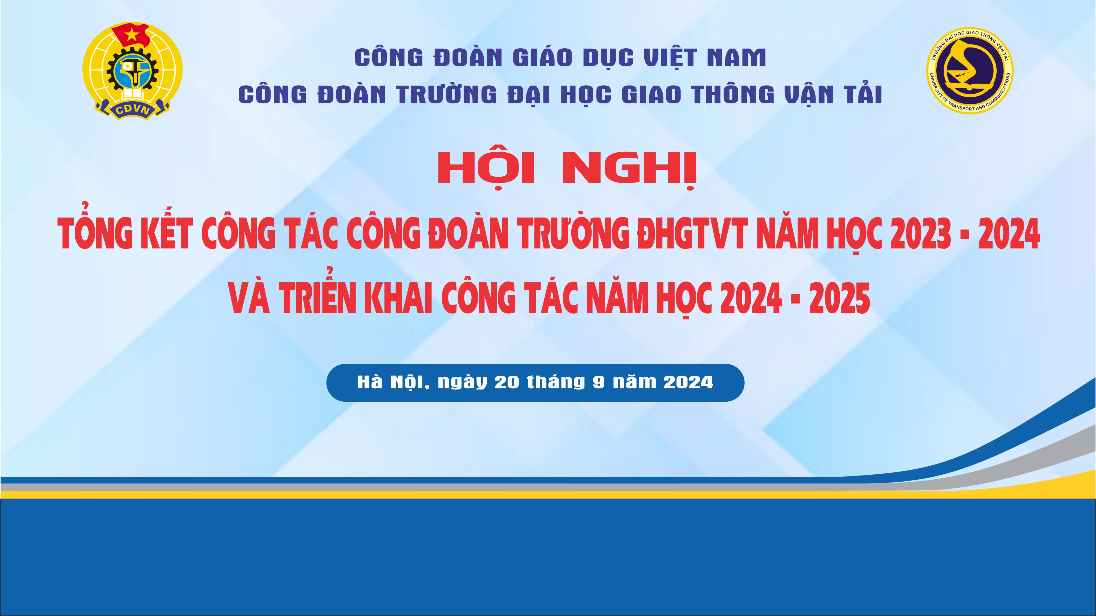 Hội nghị tổng kết hoạt động công đoàn năm học 2023-2024 và triển khai công tác năm học 2024-2025