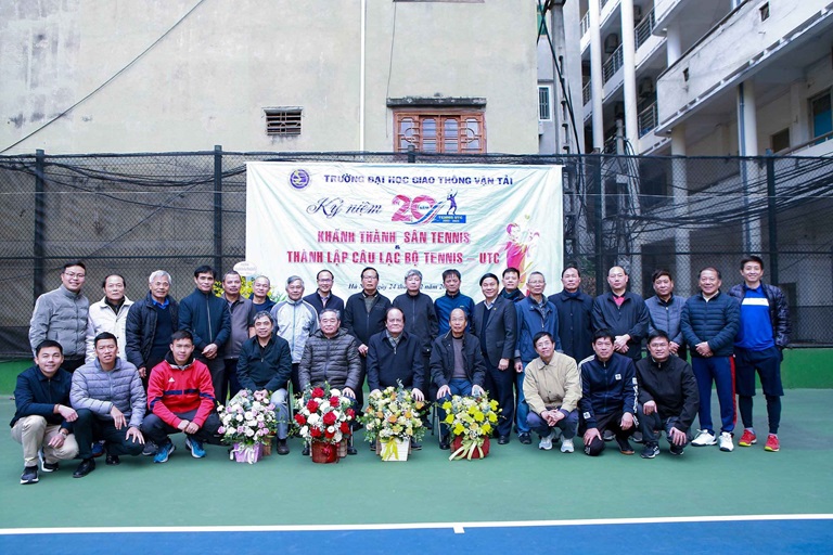 Kỷ niệm 20 năm thành lập Câu lạc bộ Tennis trường ĐHGTVT