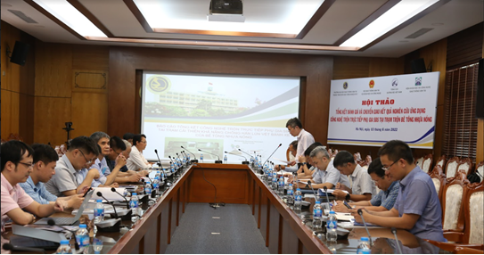 Tổng kết đánh giá và chuyển giao kết quả nghiên cứu công nghệ trộn trực tiếp phụ gia SBS tại trạm trộn bê tông nhựa nóng cho Bộ GTVT