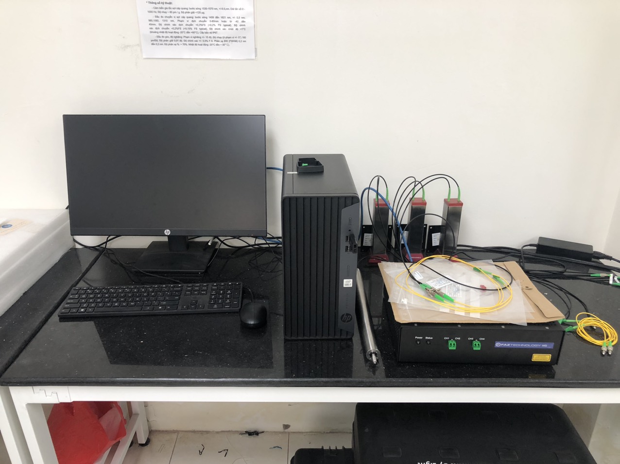 THIẾT BỊ ĐO DAO ĐỘNG BẰNG CÁP QUANG - FAZT-I4G