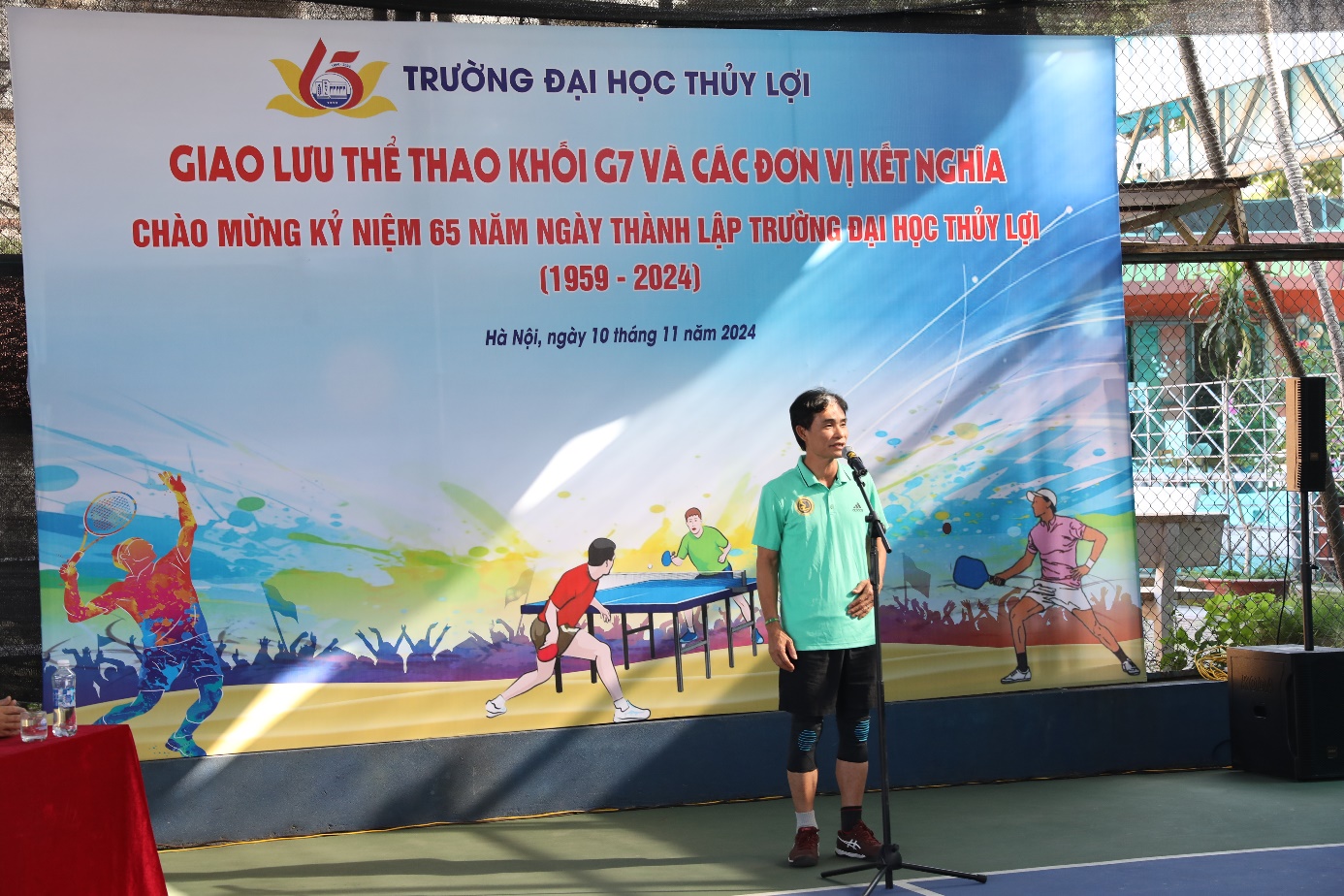 Trường Đại học Giao thông vận tải tham gia “Giao lưu thể thao khối G7 và các đơn vị kết nghĩa” chào mừng 65 năm thành lập trường Đại học Thủy Lợi.