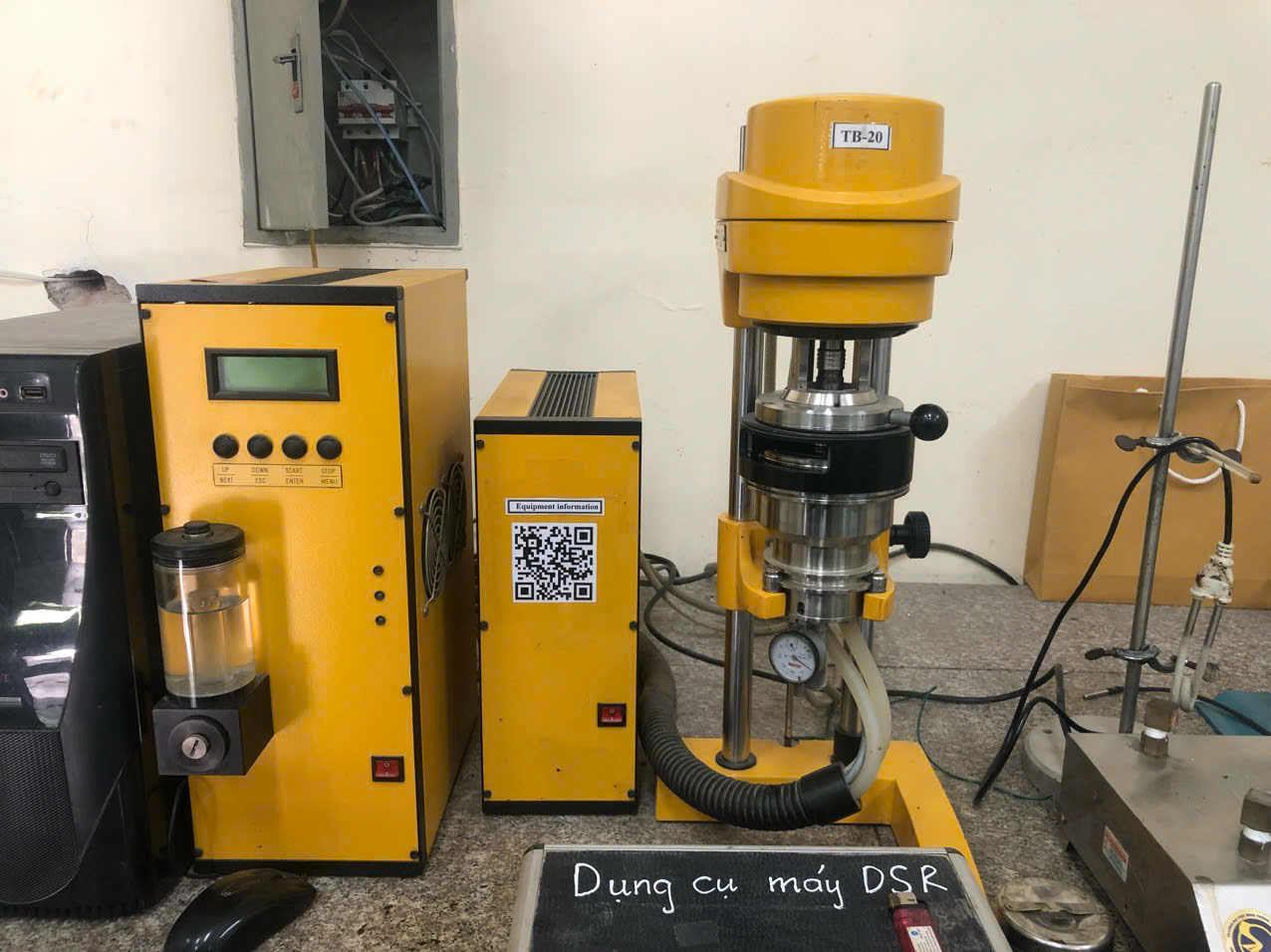 Thiết bị thí nghiệm lưu biến cắt động