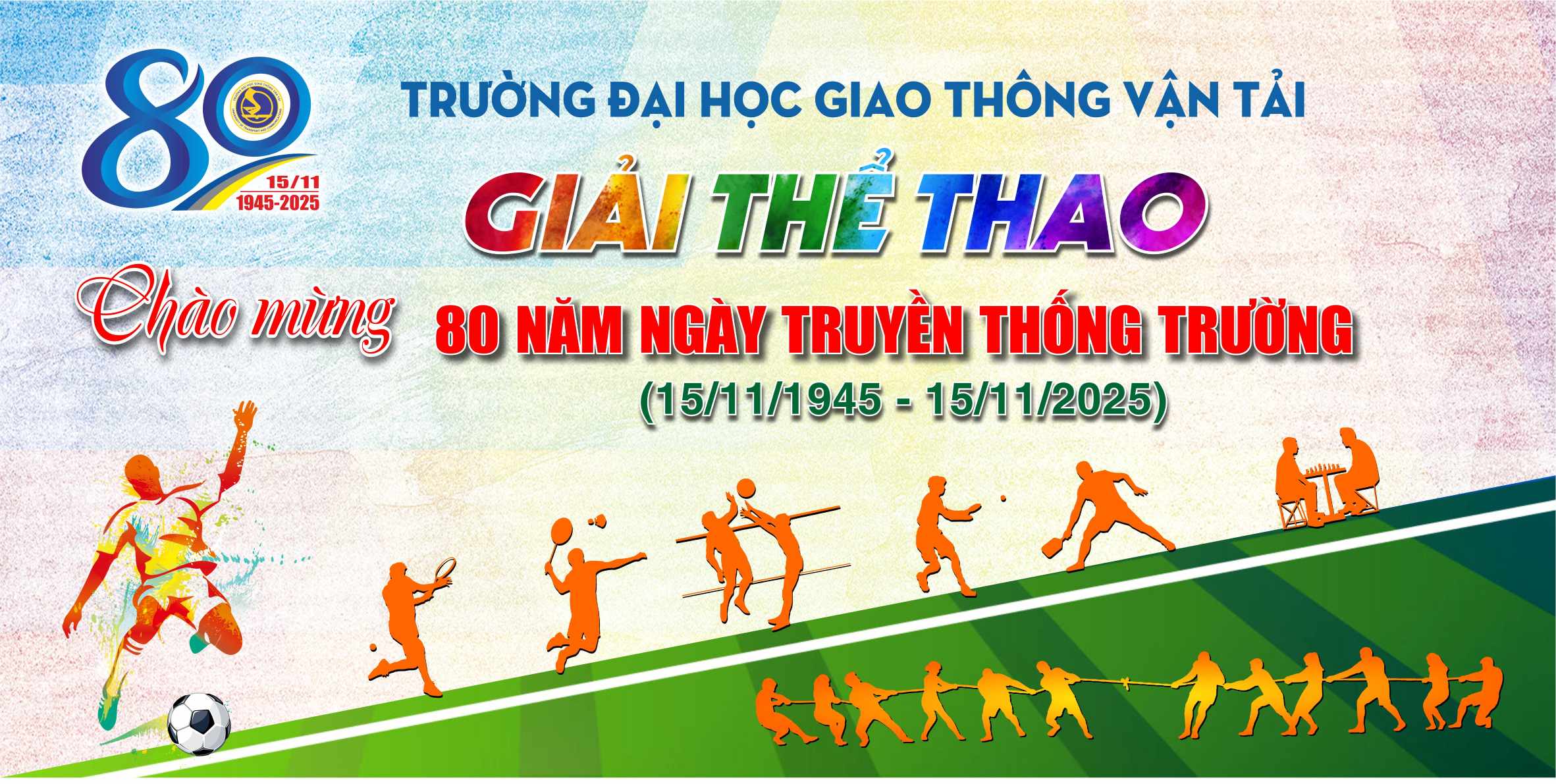 Ngày hội thể thao Cán bộ – Viên chức lần thứ VI chào mừng 80 năm ngày Truyền thống trường đại học Giao thông vận tải (15/11/1945-15/11/2025)